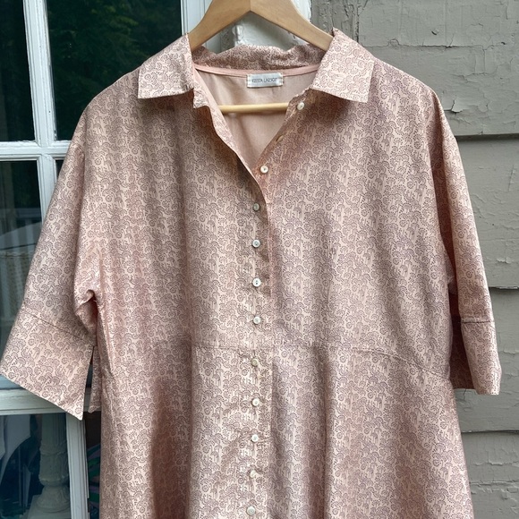 Krista Larson Vintage 100% silk dress - Picture 13 of 15